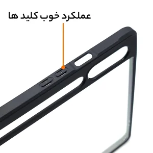 کاور سامورایی مدل Black-Bumper مناسب برای تبلت سامسونگ Galaxy Tab S9 / S9 FE