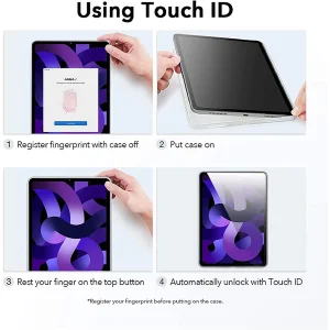 کاور لوکسار مدل ipadair10.9 _ Unicom  مناسب برای تبلت اپل Apple iPad Air 4 10.9 inch 2020 / Air 5 10.9 inch 2022 / Air 11 inch 2024 / iPad Air 6