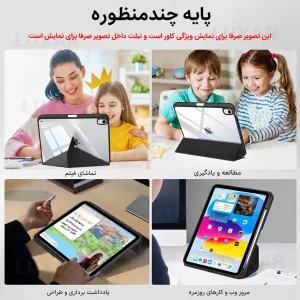 کیف کاور لوکسار مدل pad7 - اسمارت Y Fold مناسب برای تبلت شیائومی Pad 7-11.2 inch / Xiaomi Pad 7 Pro-11.2 inch