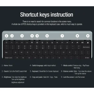 کیف کلاسوری کیبورد دار نیلکین مدل Bumper Combo Backlit Keyboard مناسب برای تبلت اپل iPad Air 13 2024 / iPad Pro 12.9 2022 / 2021 / 2020