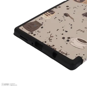 کیف کلاسوری دی کیس مدل Coffee مناسب برای تبلت سامسونگ Galaxy Tab A7 Lite-8.7 Inch