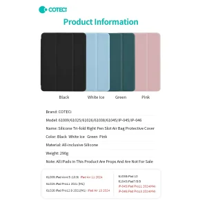 کیف کلاسوری کوتتسی مدل IP-045 مناسب برای تبلت اپل 11 اینچ Ipad Pro11 2024
