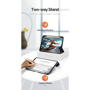 کیف کلاسوری دوکس دوکیس مدل Domo Flip مناسب برای تبلت اپل iPad Pro 11 (2024)
