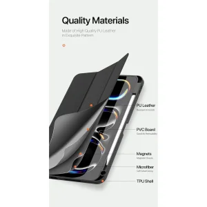 کیف کلاسوری دوکس دوکیس مدل Domo Flip مناسب برای تبلت اپل iPad Pro 11 (2024)