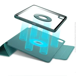 کیف کلاسوری ژاند مدل Rotating 360 Magnetic مناسب برای تبلت Apple iPad Pro 2025-13 Inch، Apple iPad Pro 2024-13 Inch