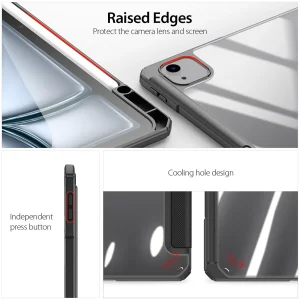 کیف کلاسوری دوکس دوکیس مدل TOBY مناسب برای تبلت اپل iPad Air (2024/2025/2026)-13 Inch, iPad Pro (2020/2021/2022)-12.9 Inch