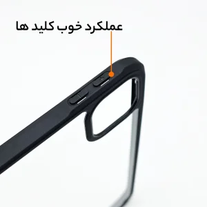 کاور سامورایی مدل Black-Bumper مناسب برای تبلت اپل iPad Air 11 (2024) / iPad Pro 11 (2022-2021-2020-2018)