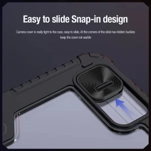 کیف کلاسوری نیلکین مدل Bumper Pro Leather Multi-Angle Folding مناسب برای تبلت اپل iPad Pro 11 2025 / Pro 11 2024
