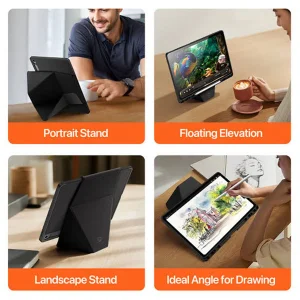 کیف کلاسوری دوکس دوکیس مدل vers  مناسب برای تبلت سامسونگ Galaxy Tab S10 Plus-12.4 inch،Galaxy Tab S9 FE Plus-12.4 Inch،Galaxy Tab S9 Plus-12.4 Inch