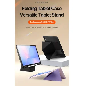 کیف کلاسوری دوکس دوکیس مدل vers  مناسب برای تبلت سامسونگ Galaxy Tab S10 Plus-12.4 inch،Galaxy Tab S9 FE Plus-12.4 Inch،Galaxy Tab S9 Plus-12.4 Inch