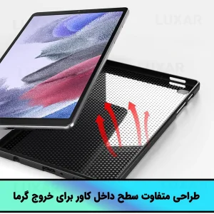 کاور لوکسار مدل Blackern مناسب برای تبلت سامسونگ Galaxy Tab A7 Lite / T225