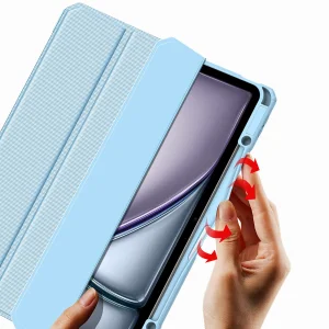 کیف کلاسوری دوکس دوکیس مدل TOBY مناسب برای تبلت اپل iPad Air 13 (2024) / iPad Pro 12.9 (2022 / 2021 / 2020)