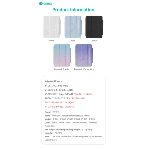 کیف کلاسوری کوتتسی مدل IP-002 مناسب برای تبلت اپل 11 اینچ ipad10 / ipad11 A(16)