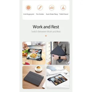 کیف کلاسوری دوکس دوکیس مدل Domo Flip مناسب برای تبلت اپل iPad Pro 12.9 (2018 / 2020 / 2021 / 2022)