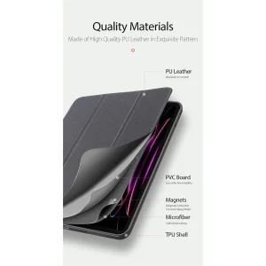 کیف کلاسوری دوکس دوکیس مدل Domo Flip مناسب برای تبلت اپل iPad Pro 12.9 (2018 / 2020 / 2021 / 2022)