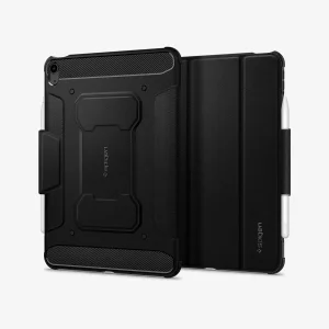 کیف کلاسوری اسپیگن مدل Rugged Armor Pro مناسب برای تبلت iPad Air 11 inch 7th M3 (2025) / iPad Air 11 inch 6th M2 (2024) / iPad Air 10.9 inch 5th (2022) / iPad Air 10.9 inch 4th Generation