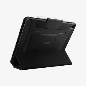 کیف کلاسوری اسپیگن مدل Rugged Armor Pro مناسب برای تبلت iPad Air 11 inch 7th M3 (2025) / iPad Air 11 inch 6th M2 (2024) / iPad Air 10.9 inch 5th (2022) / iPad Air 10.9 inch 4th Generation