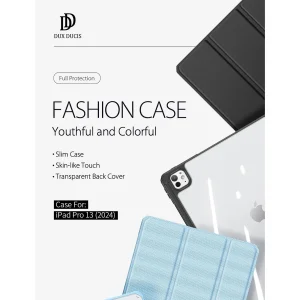 کیف کلاسوری دوکس دوکیس مدل Toby Flap مناسب برای تبلت اپل iPad Pro 13 (2024)
