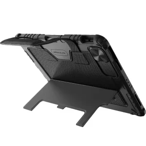 کیف کلاسوری کیبورد دار نیلکین مدل Bumper Go Keyboard مناسب برای تبلت اپل iPad Air 11 (2024/2025/2026) / Pro 11 (2020/2021/2022)