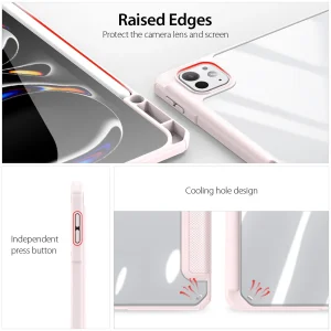 کیف کلاسوری دوکس دوکیس مدل TOBY مناسب برای تبلت اپل iPad Pro 2024-11 Inch، Apple iPad Pro 2025-11 Inch