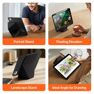 کیف کلاسوری دوکس دوکیس مدل vers مناسب برای تبلت اپل Apple iPad Air 2024-11 Inch، Apple iPad Pro 2022-11 Inch، Apple iPad Pro 2021-11 Inch، Apple iPad Air 2022 5th Generation-10.9 inch