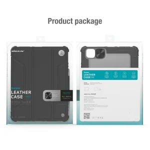 کیف کلاسوری نیلکین مدل Camshield Bumper Leather مناسب برای تبلت اپل iPad Pro 12.9 2020 / iPad Pro 12.9 2021