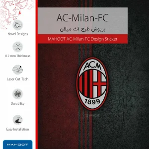 برچسب پوششی ماهوت مدل AC-Milan مناسب برای تبلت مایکروسافت Surface Pro 4 2015