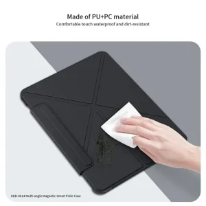 کیف کلاسوری ژاند مدل Multi Angle Magnetic Smart Folio مناسب برای تبلت Apple iPad Air 2025-13 Inch، Apple iPad Air 2024-13 Inch، Apple iPad Pro 2022-13 Inch