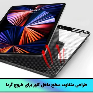 کاور لوکسار مدل Blackern 2 مناسب برای تبلت اپل iPad Pro 2021-11 Inch، Apple iPad Pro 2022-11 Inch