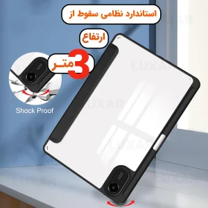 کاور لوکسار مدل pad2 - اسمارت جا قلم دار مناسب برای تبلت شیائومی Redmi Pad 2