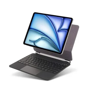 کیف کلاسوری کیبورد دار گرین لاین مدل Magic مناسب برای تبلت اپل iPad Air 11 (2024) / Air 10.9 / Pro 11