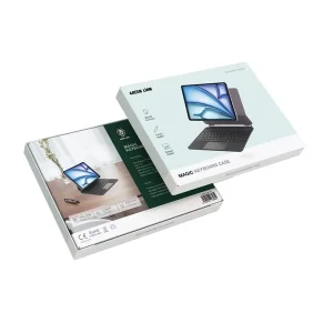 کیف کلاسوری کیبورد دار گرین لاین مدل Magic مناسب برای تبلت اپل iPad Air 11 (2024) / Air 10.9 / Pro 11