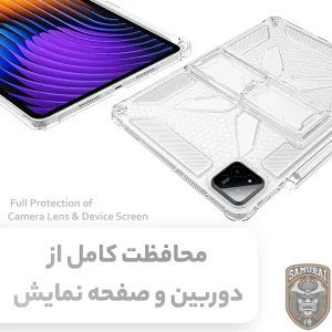 کاور سامورایی مدل X-Stand مناسب برای تبلت شیائومی Pad 7S Pro 12.5 inch