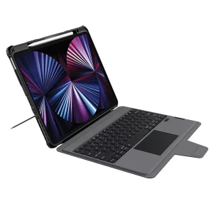 کیف کلاسوری کیبورد دار نیلکین مدل Bumper Combo Backlit Keyboard مناسب برای تبلت اپل (2022 / 2021 / 2020) iPad Air13 (2025) / iPad Air13 (2024) /iPad 12.9