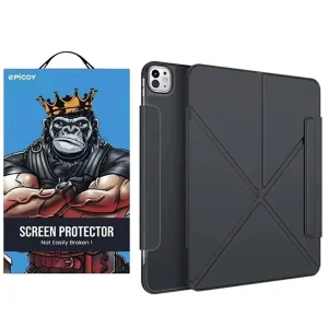 کیف کلاسوری اپیکوی مدل Multi Angle Magnetic Smart Folio مناسب برای تبلت اپل iPad Air 13 2025/ Air 6 13inch/ Air 13 2024/ iPad Pro 12.9 2022/ 2021/ 2020/ 2018
