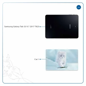 برچسب پوششی ماهوت مدل Cat-1 مناسب برای تبلت سامسونگ Galaxy Tab S3 9.7 2017 T825