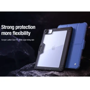 کیف کلاسوری نیلکین مدل Bumper Pro Leather Multi-Angle Folding مناسب برای تبلت اپل iPad Pro 13 2024