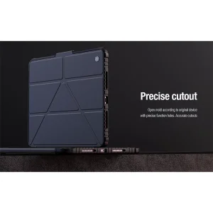 کیف کلاسوری نیلکین مدل Bumper Pro Leather Multi-Angle Folding مناسب برای تبلت اپل iPad Pro 13 2024