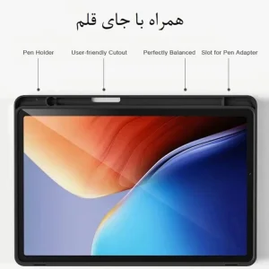 کیف کلاسوری زیفرند مدل Smart Leather مناسب برای تبلت سامسونگ Galaxy Tab A9 Plus