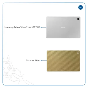 برچسب پوششی ماهوت مدل Titanium-Fiber مناسب برای تبلت سامسونگ Galaxy Tab A7 10.4 LTE 2020 T505