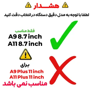 کاور بادیگارد مدل Puff مناسب برای تبلت سامسونگ Galaxy Tab A9 / A11 8.7 inch