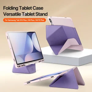 کیف کلاسوری دوکس دوکیس مدل vers  مناسب برای تبلت سامسونگ Galaxy Tab S10 Plus-12.4 inch، Galaxy Tab S9 Plus-12.4 Inch، Galaxy Tab S9 FE Plus-12.4 Inch