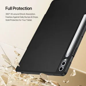 کیف کلاسوری دوکس دوکیس مدل vers  مناسب برای تبلت سامسونگ Galaxy Tab S10 Plus-12.4 inch، Galaxy Tab S9 Plus-12.4 Inch، Galaxy Tab S9 FE Plus-12.4 Inch