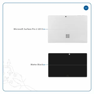 برچسب پوششی ماهوت مدل Matte-Black مناسب برای تبلت مایکروسافت Surface Pro 2 2013