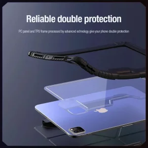 کیف کلاسوری نیلکین مدل Bumper Pro Multi Angle مناسب برای تبلت اپل iPad Air 13 2024 / iPad Pro 12.9 2020/2021/2022
