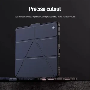 کیف کلاسوری نیلکین مدل Bumper Pro Multi Angle مناسب برای تبلت اپل iPad Air 13 2024 / iPad Pro 12.9 2020/2021/2022