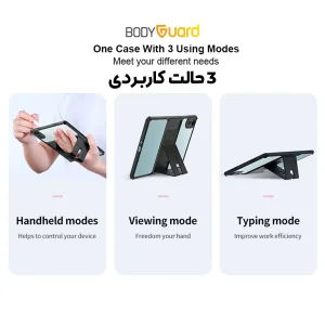 کاور بادیگارد مدل Kickstand مناسب برای تبلت شیائومی Pad 8 / 8 Pro 11.2 inch