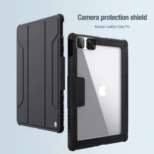 کیف کلاسوری نیلکین مدل Camshield Bumper مناسب برای تبلت اپل  iPad Air 13 2025 / iPad Air 13 2024 / iPad Pro 12.9 2022 / 2021 / 2020