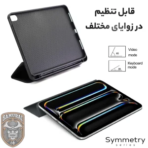 کیف کلاسوری سامورایی مدل Symmetry مناسب برای تبلت اپل iPad Mini 6 8.3 / iPad Mini 7 8.3