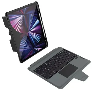 کیف کیبورددار نیلکین مدل Bumper Combo Backlit Keyboard مناسب برای تبلت  Apple iPad Air 13-inchh اپل (2024 M2/2025 M3/2026 M4), Apple iPad Pro 12.9-inch (2020/2021/2022)